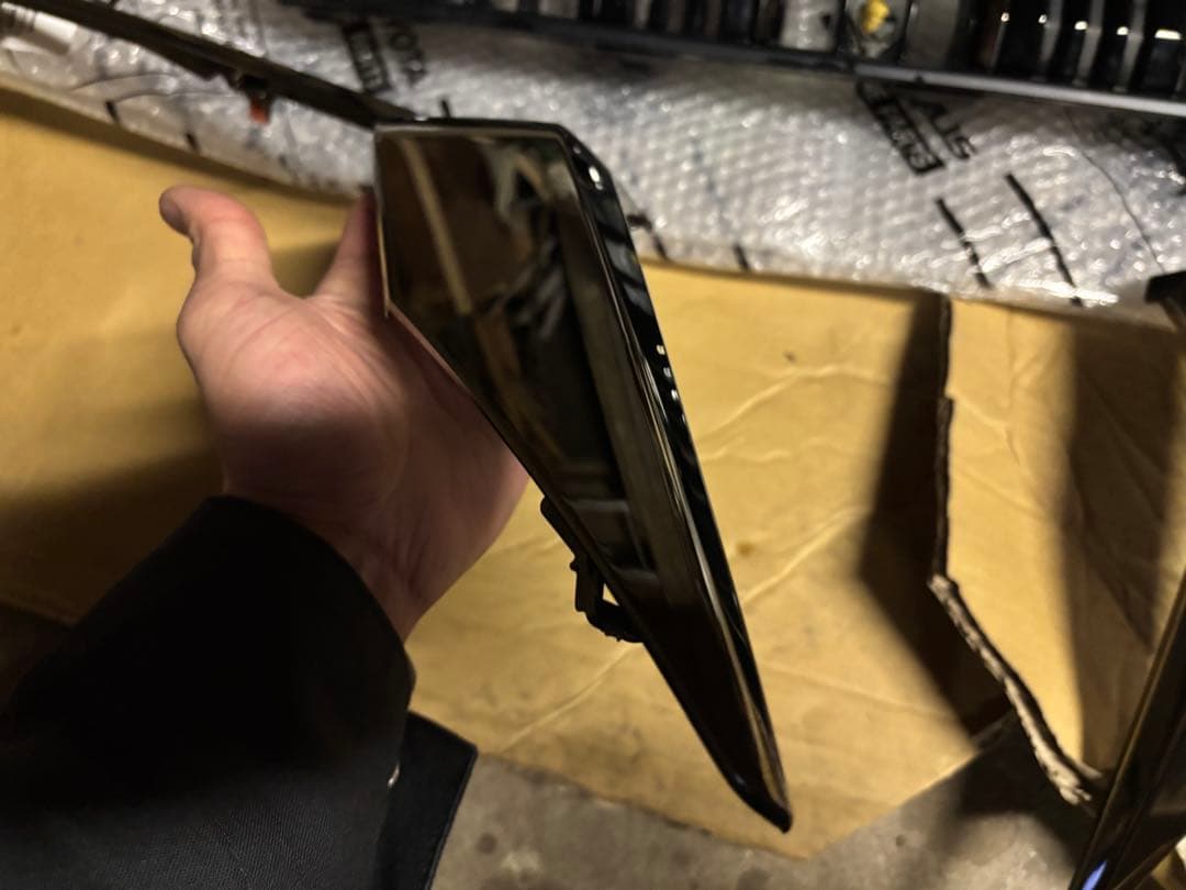 トヨタ ランドクルーザー プラド フロントグリルとリアバンパーガーニッシュ