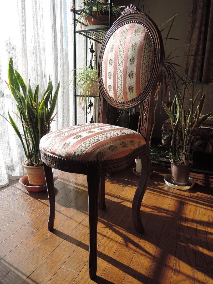 《12/28限定》お値下げ　24時間以内発送 アンティーク猫足チェア　ロココ調