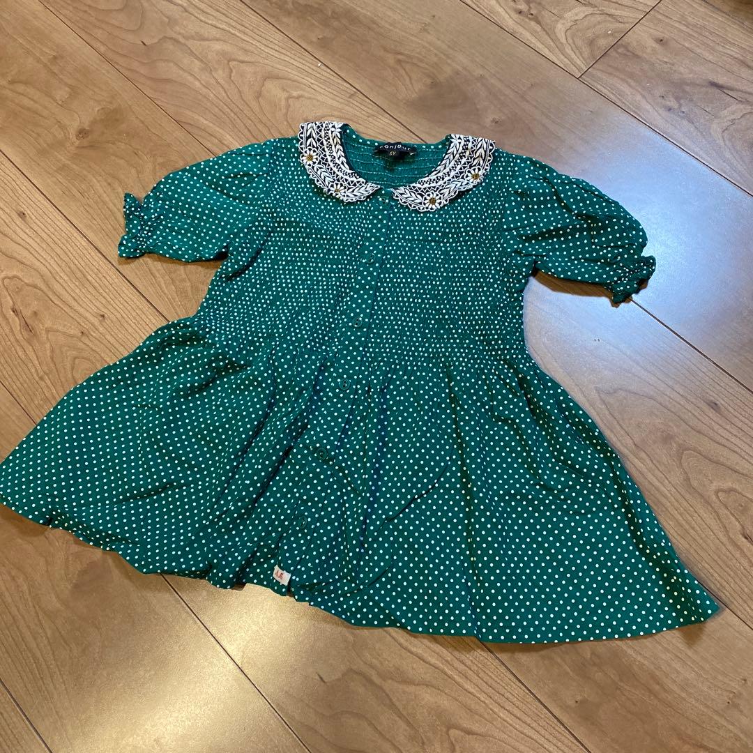 bonjour diary 6Y ドット柄ワンピース | Einkaufen bei Mercari in
