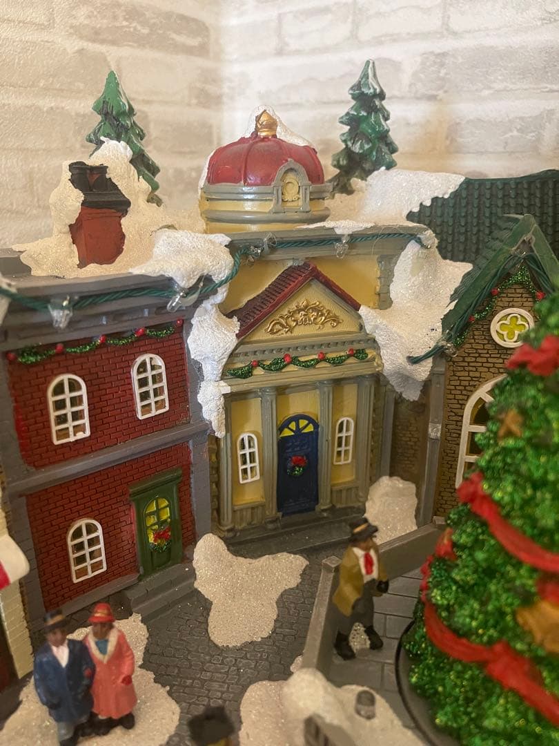 美品 コストコ クリスマス ビレッジ - メルカリ