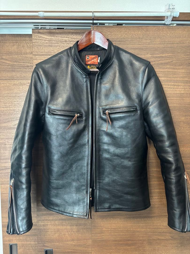 【TOYS McCOY】シングルライダースジャケット D.D.313 サイズ38