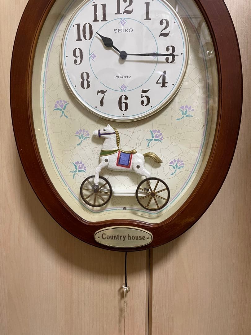 【最終値下げ⭐︎帯紐付き希少】SEIKOカントリーハウス　からくりRE510B