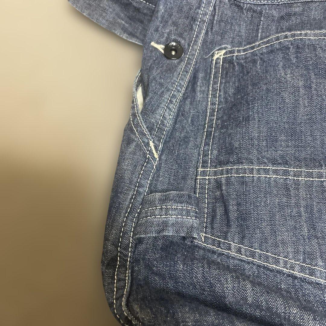 【美品】JOE McCOY 8hour unionデニム オーバーオール つなぎ