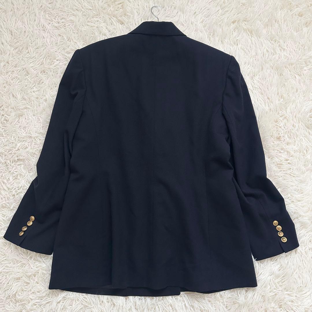 ローレンラルフローレン　大きいサイズ　紺ブレ　金ボタン　エンブレム　USA製