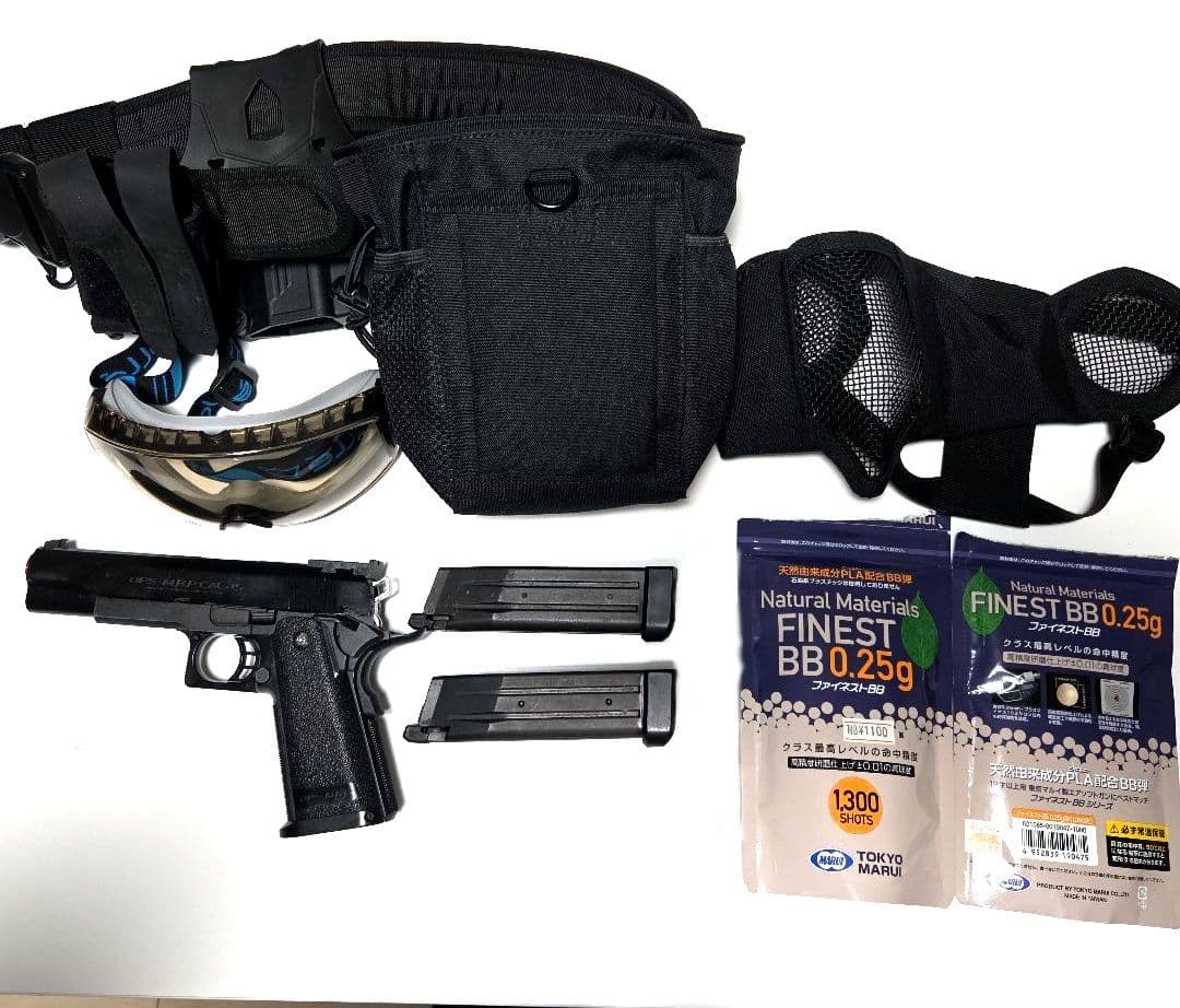 東京マルイハイキャパ サバゲー引退品 マガジン2本付き - メルカリ