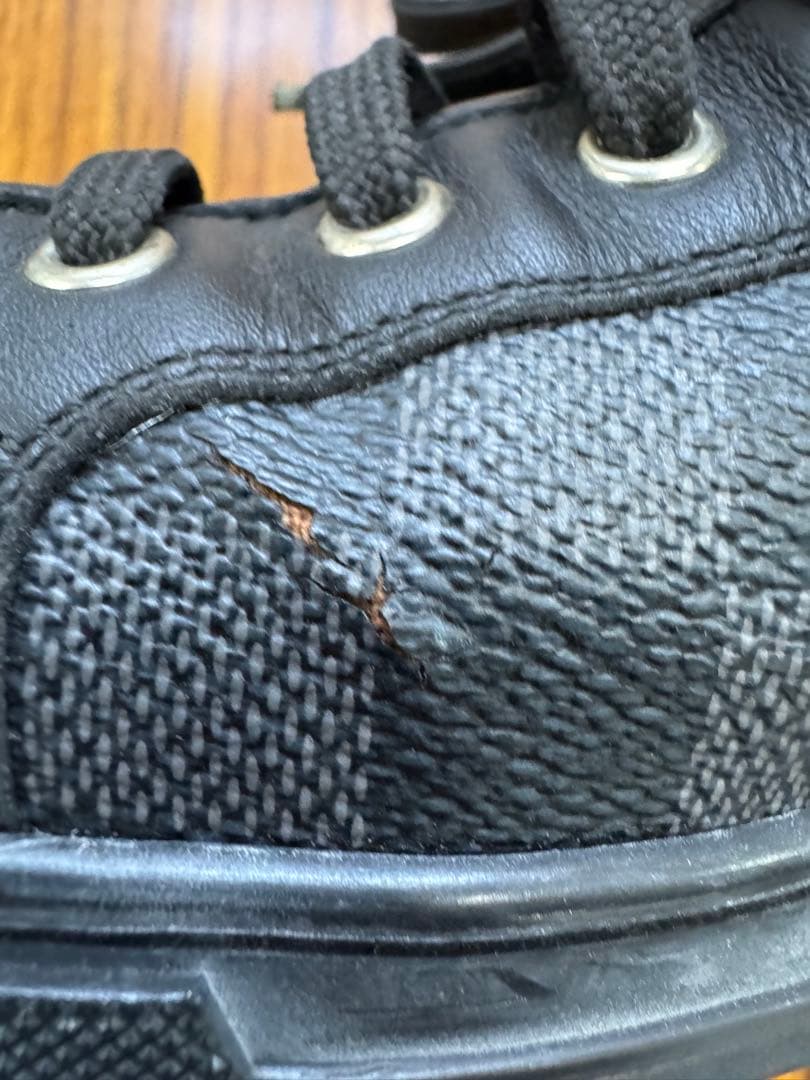 値下げ ルイヴィトン ダミエグラフィット ハイカットスニーカー