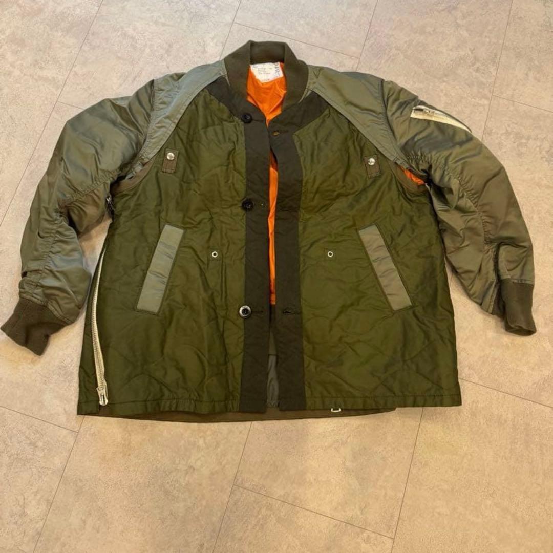 Sacai Nylon Twill Blouson サイズ3 21AW - メルカリ