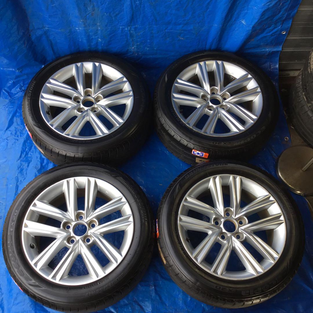 210系クラウンアスリート純正ホイール タイヤ付き 215/55r17 - メルカリ