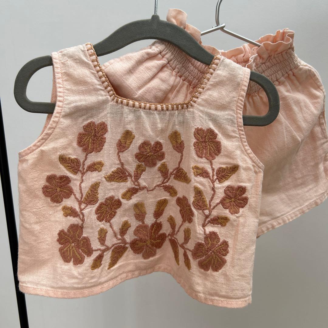 apolina セットアップ 3-5y - メルカリ