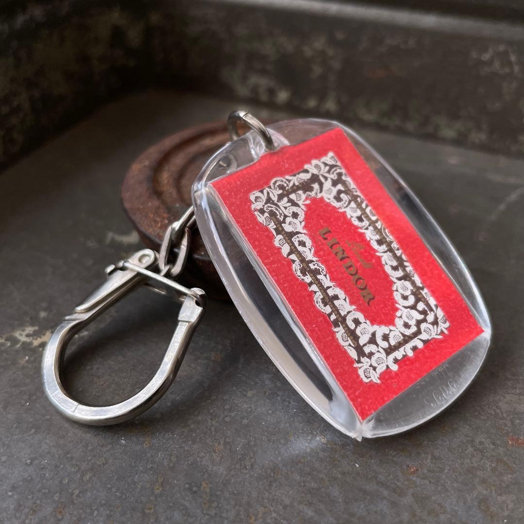 フランス ヴィンテージ フレンチキーホルダー チョコレート リンツ