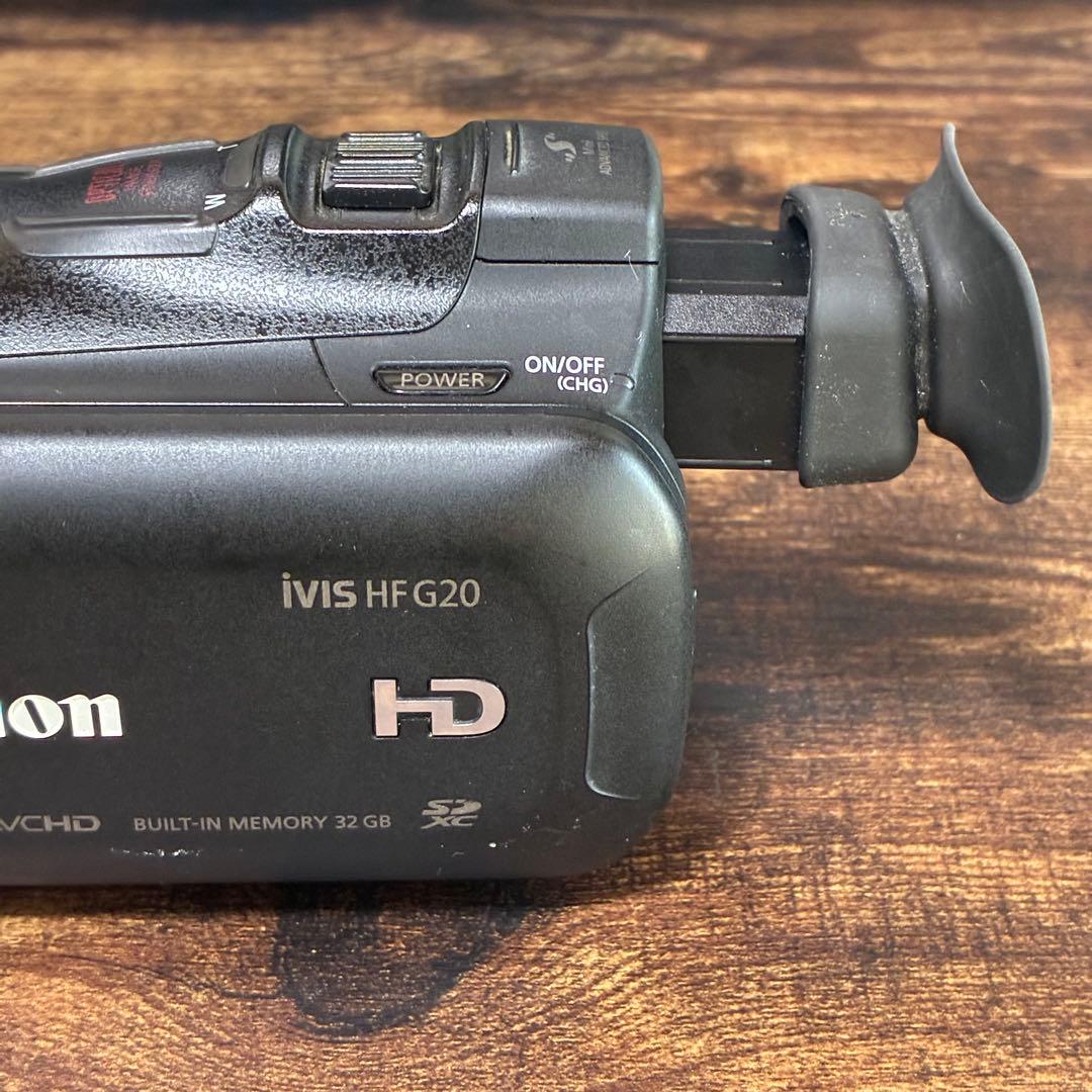 【お年玉価格！】Canon iVIS HF G20　動作確認済　付属品多数