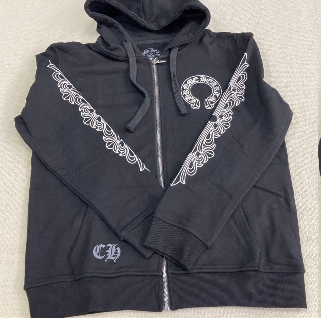 Chrome Hearts クロムハーツ ジップパーカー M - メルカリ