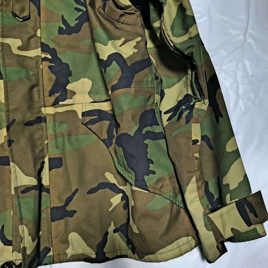 L-R 米軍実物 ECWCS Gen1 ウッドランドカモ ゴアテックスパーカー