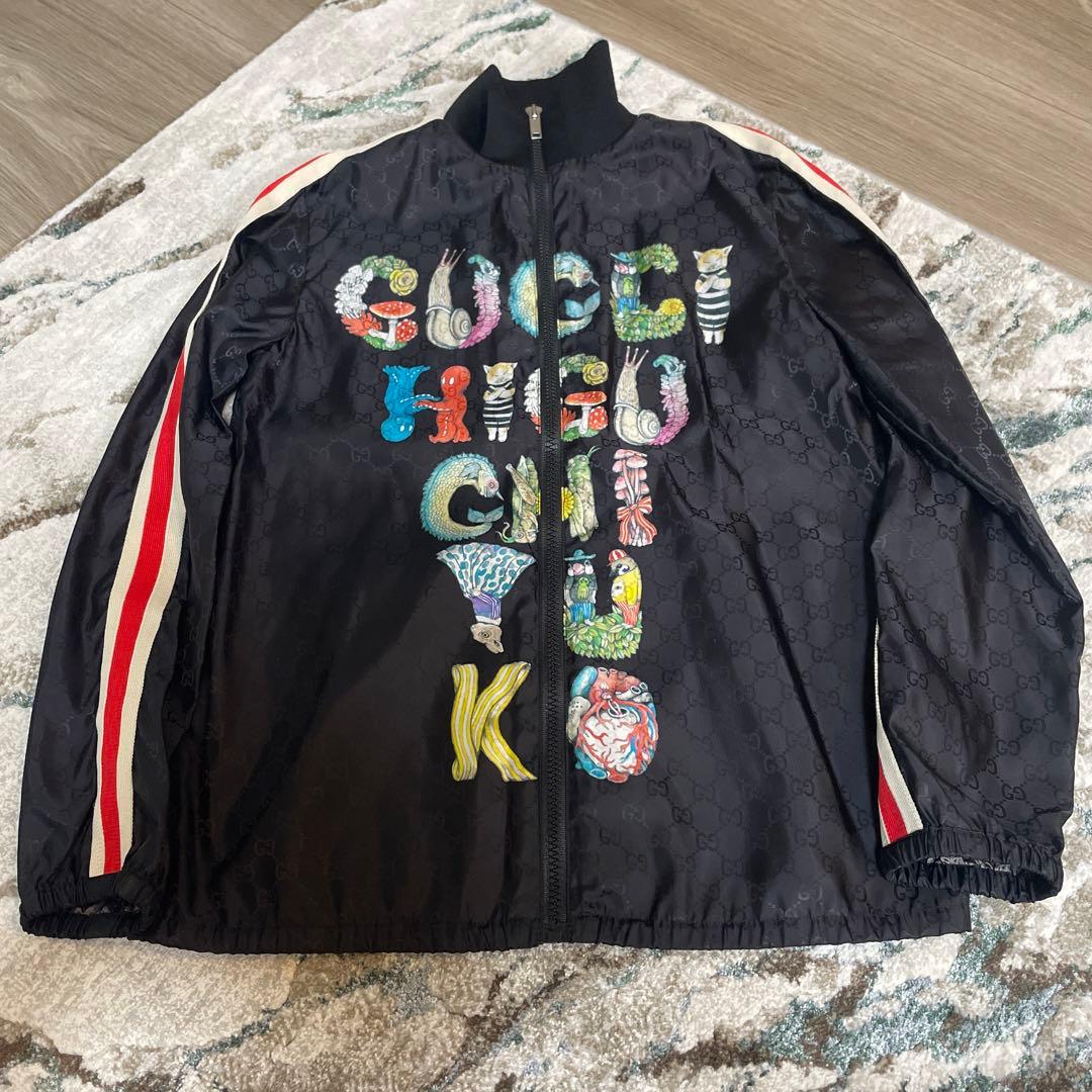 美品】GUCCI ヒグチユウコ 20春夏モデル ナイロンジャケット605995