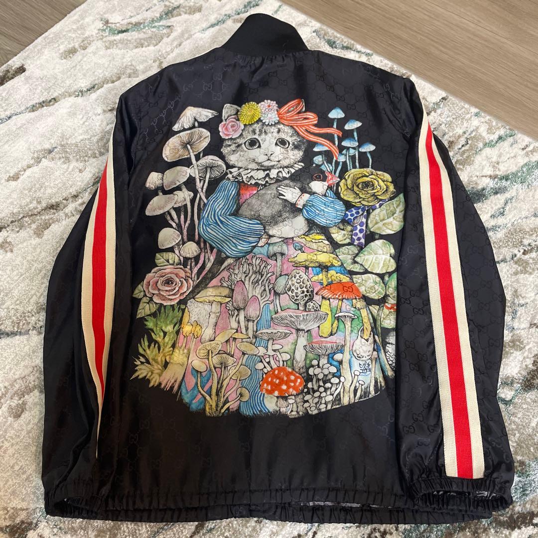 美品】GUCCI ヒグチユウコ 20春夏モデル ナイロンジャケット605995