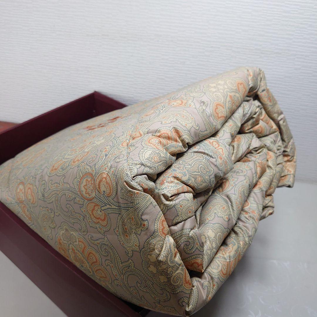 ETRO 西川 真綿肌掛け布団 詰め物絹100％ 1.0kg