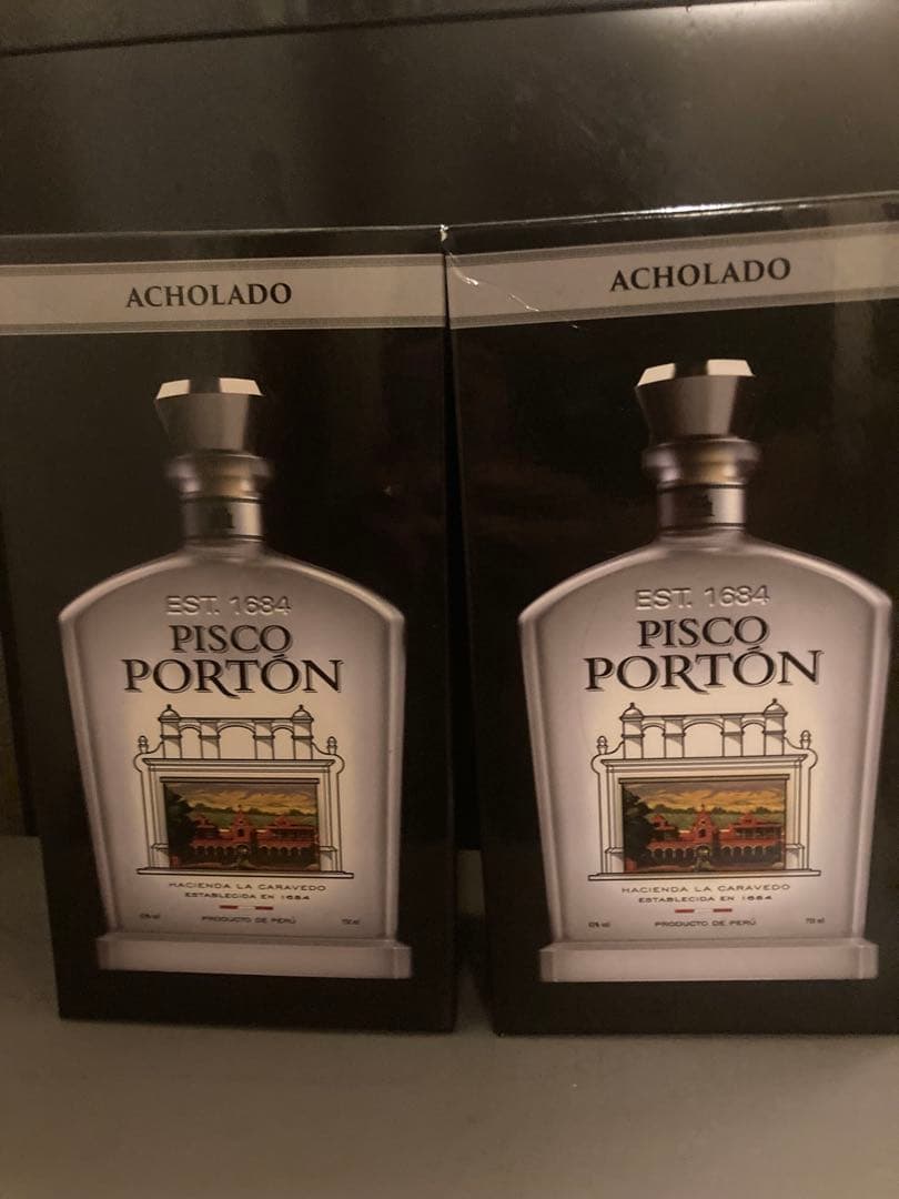 ピ*ー様 PISCO PORTON ピスコ ポルトン 新品2本　値下げ中 PISCO PORTON ピスコ ポルトン モストベルデ ケブランタ 750ml