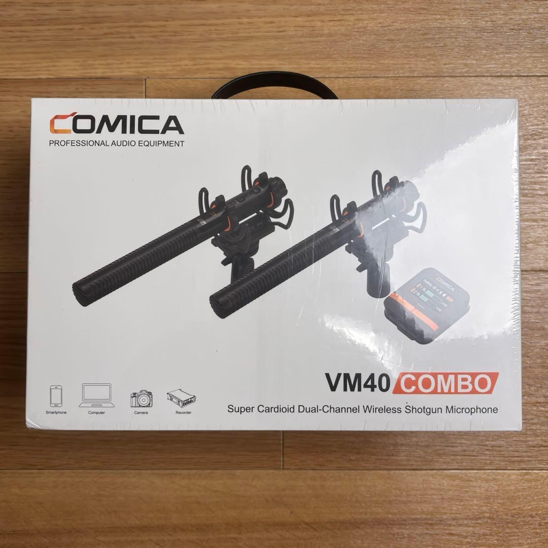 comica VM40 Combo ショットガン マイク Amazon.com : comica VM40 Combo Shotgun Microphone,Super Cardioid