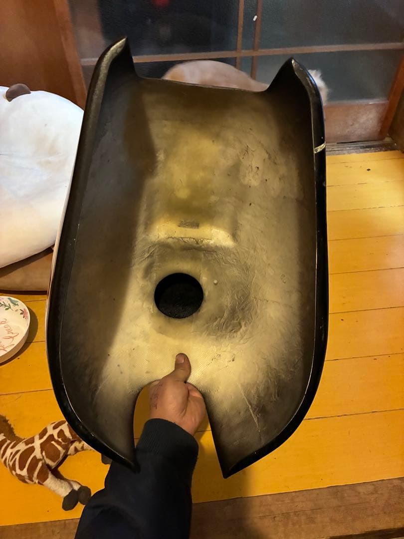 エイプ タンクカバー ホーク2 綺麗 ヤカンタンク エイプ50⁄100 FX仕様