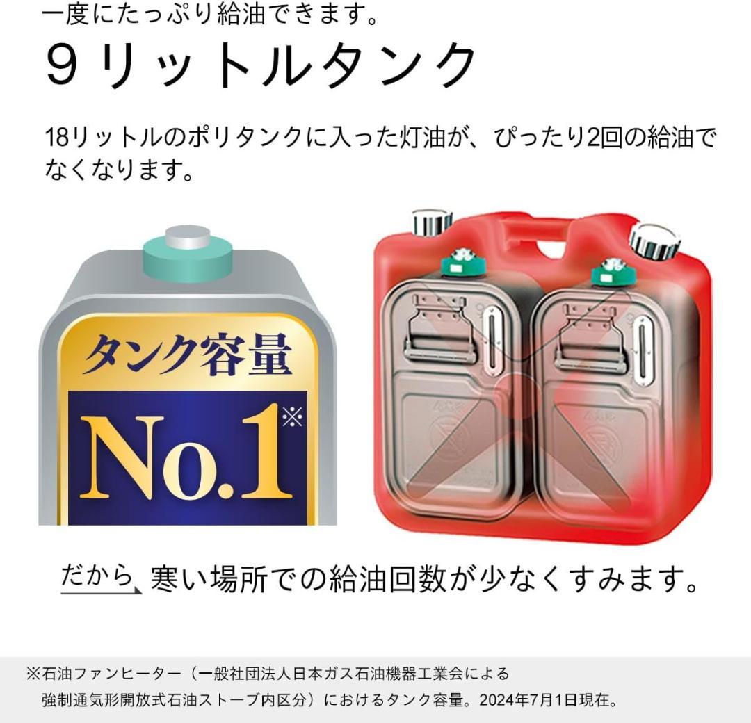 未使用品】ダイニチ FW-3723LS 石油ファンヒーター 9Lタンク - メルカリ