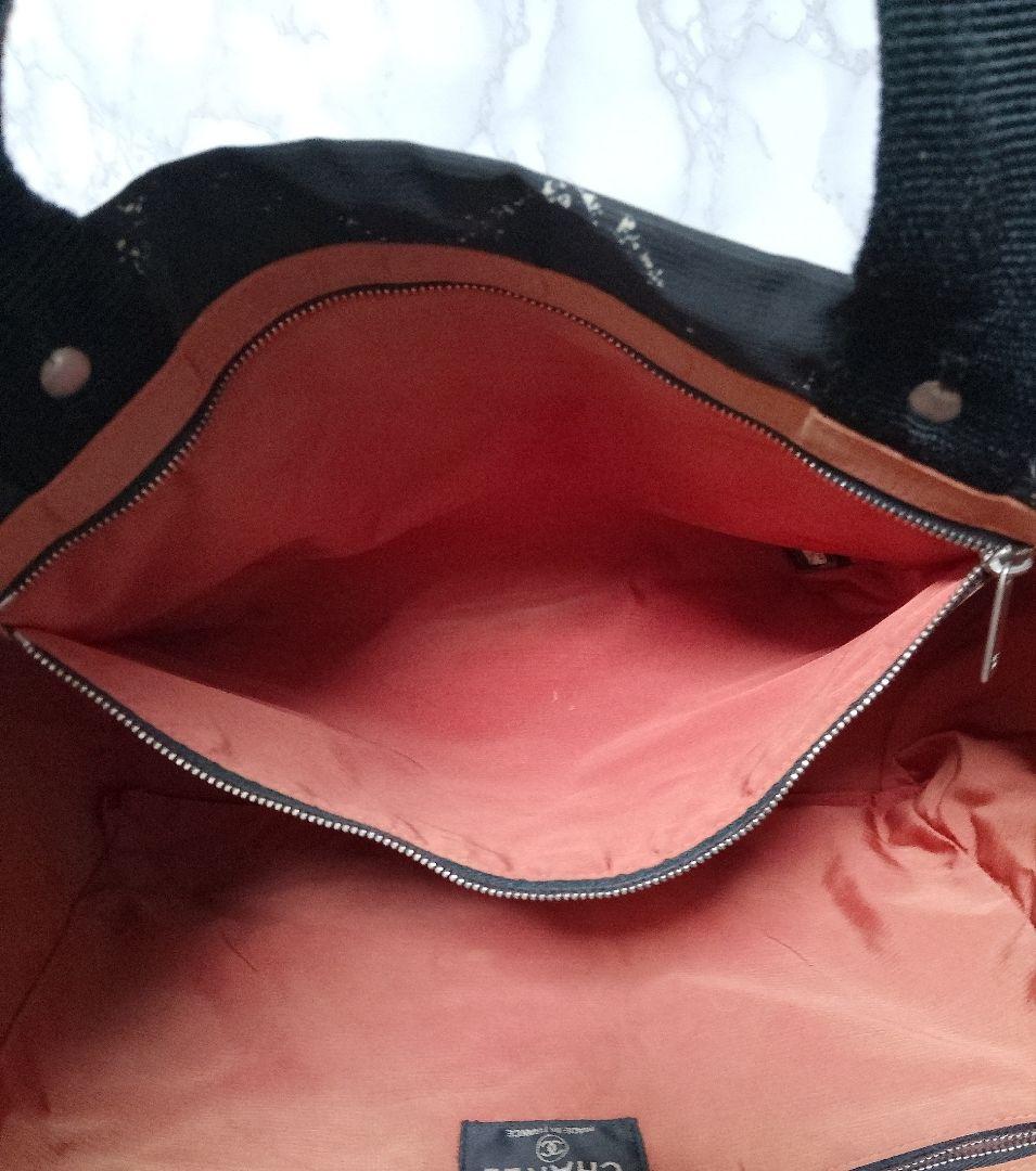 フォロー割専用CHANEL シャネル トラベルライン トートバッグ ブラック