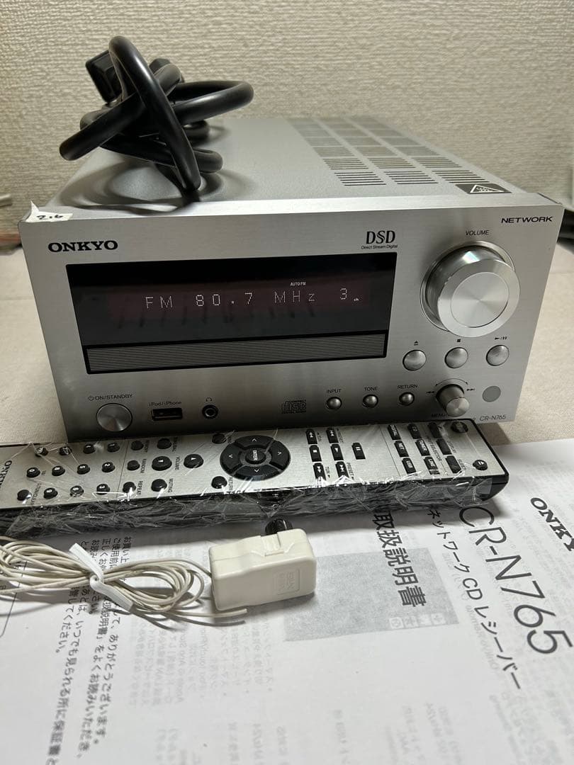 Z16 整備美品 ONKYO CR-N765 (S)ハイレゾネットワークレシーバ - メルカリ