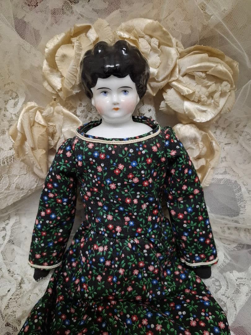 アンティーク★チャイナヘッドドール★ビスクドール★アンティーク雑貨 チャイナヘッド ドール お人形 アンティークドール アンティークのある