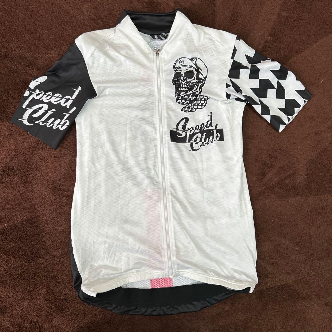 assos スピードクラブ　M スカルデザイン サイクルジャージ assos スピードクラブ M スカルデザイン サイクルジャージ 待望のNEW