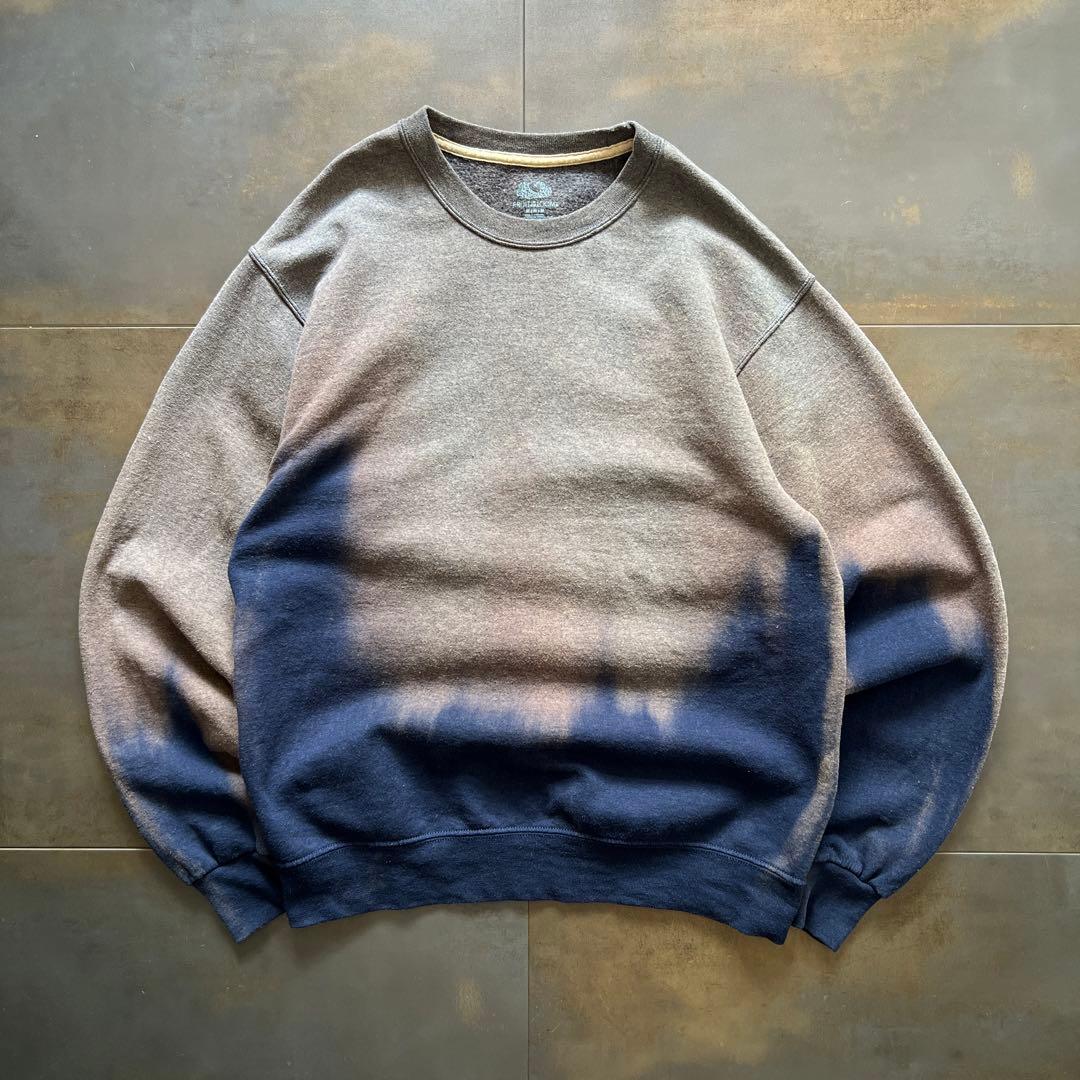 s*c様 一点物boro 鬼フェード ボロ スウェット 褪色 トレーナー メンズ