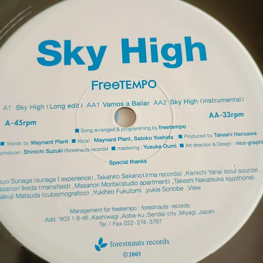 レコード　フリーテンポ/スカイハイ　FreeTEMPO/SKY HIGH