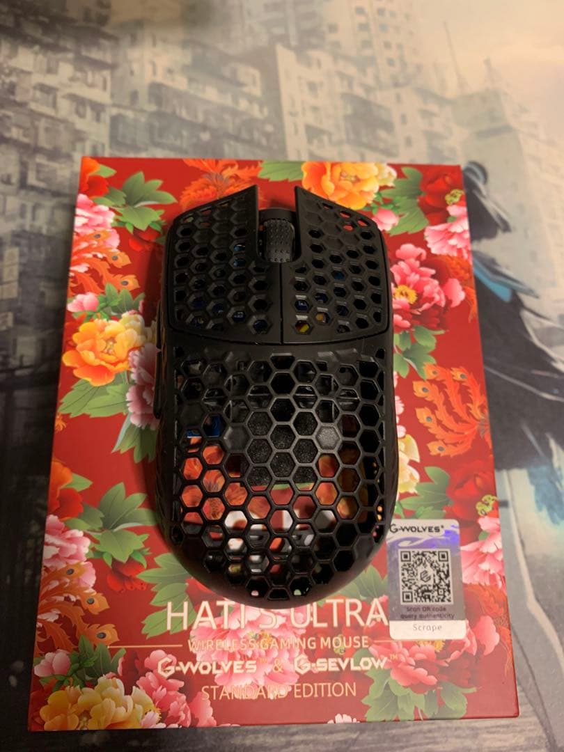 マウス・トラックボール hts ultra 8k G-Wolves HTS Ultra 8K Wireless Gaming Mouse,PAW3950,~32.5g, ~29.5g