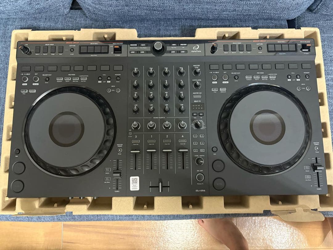 DJコントローラー ブラック 2チャンネAlphaTheta DDJ-GRV6 Pioneer DJ AlphaTheta DDJ-GRV6 – Pioneer DJ Store