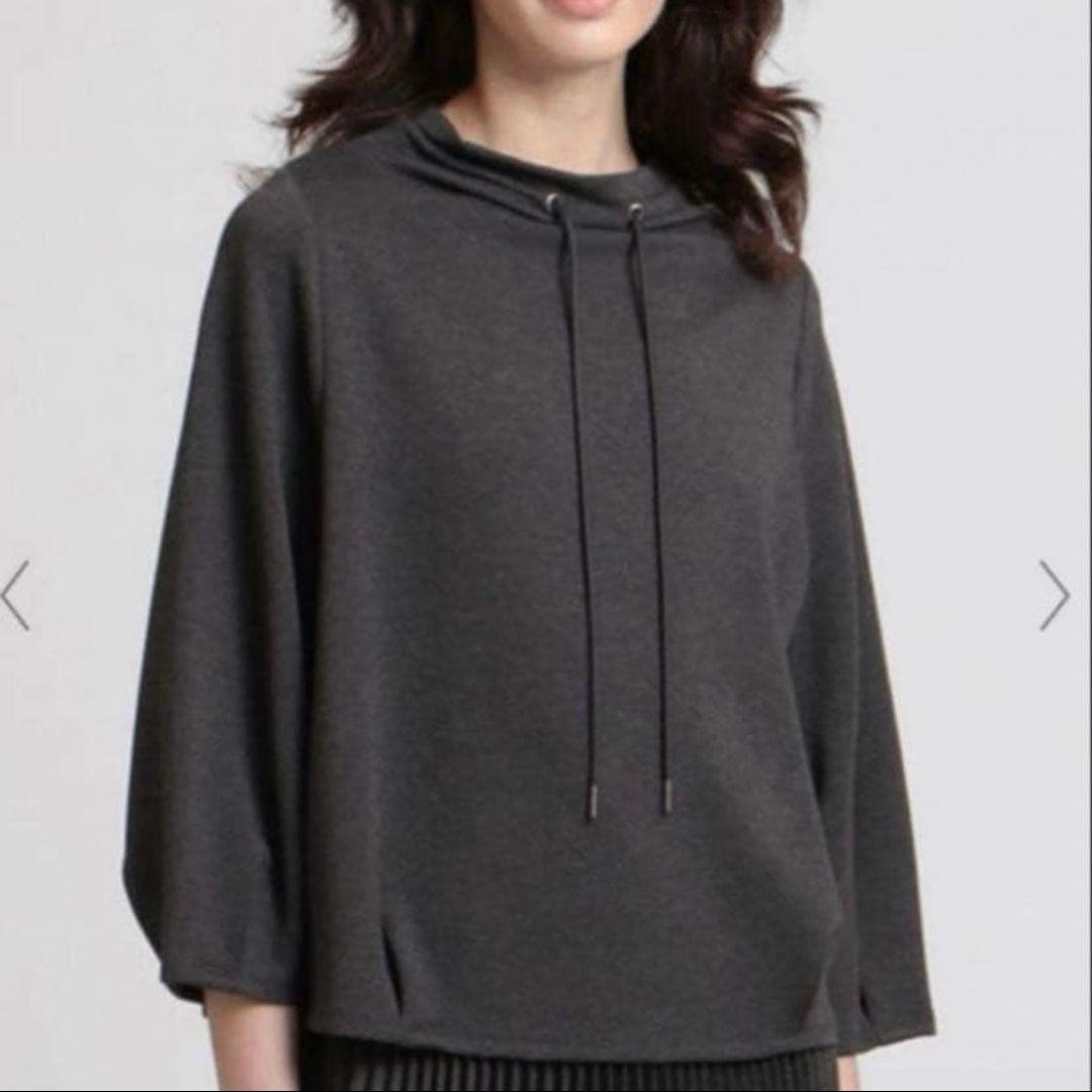 未使用級♡セオリー スウェットドロースリングダンボールニット 23AW