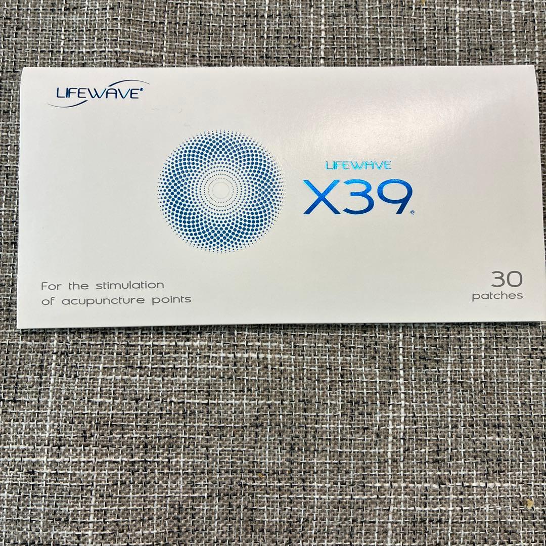 LIFEWAVE X39 経穴刺激パッチ 30枚入りお試し価格 ライフウェーブ X39 パッチシール 30枚 説明書あり : セラフィーネット