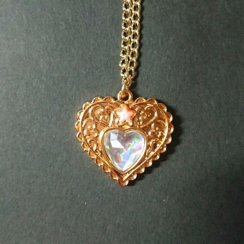 レア】セボンスター スターハート ダブル宝石 ゴールド メッキ - メルカリ