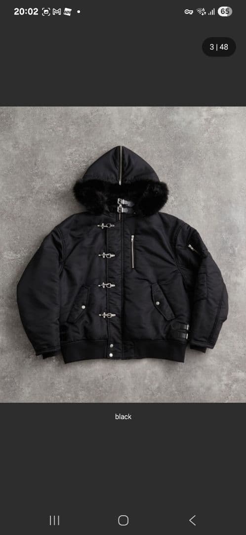 ADRER-N-2B / アドラーN2B ブラック M - メルカリ