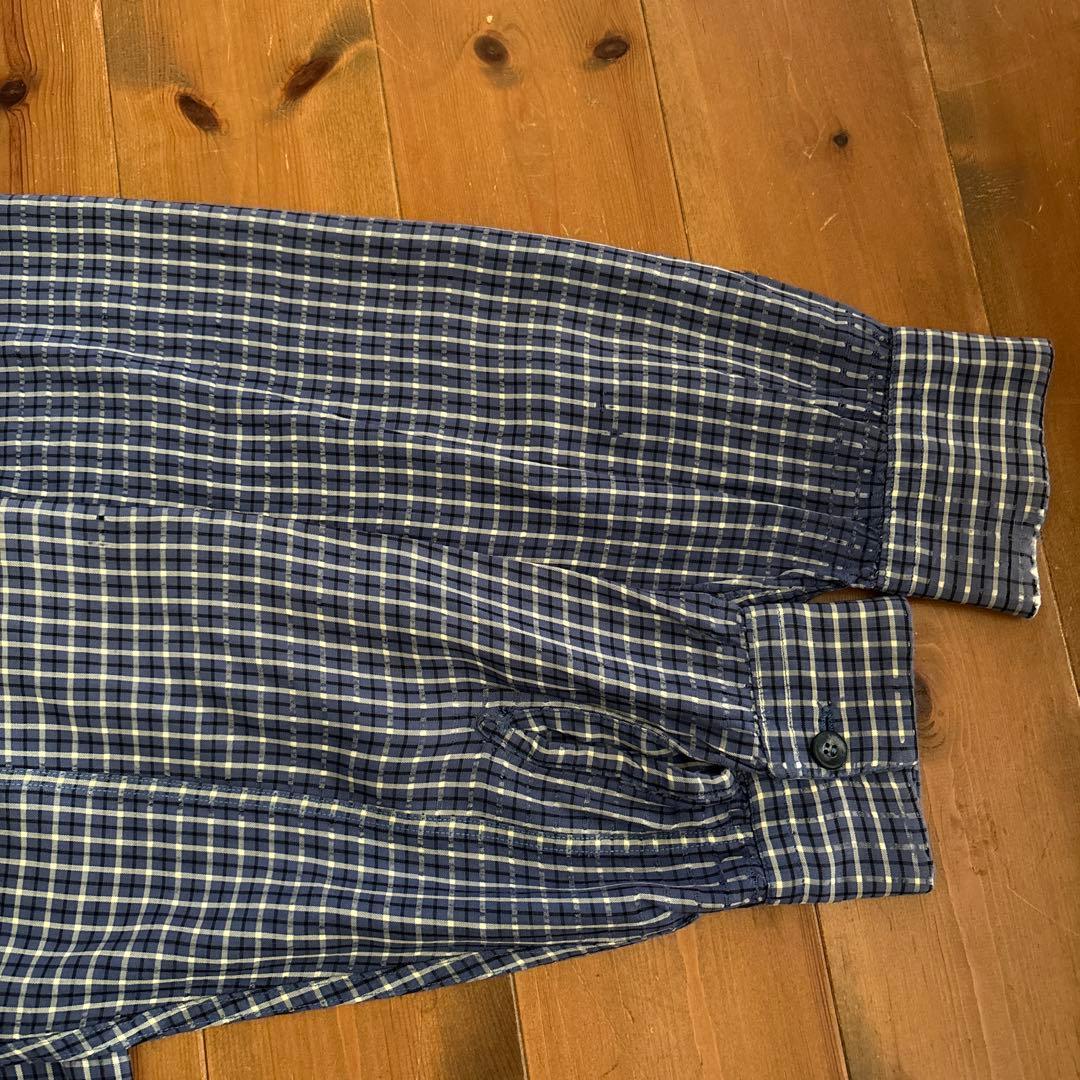 50sビンテージ】Campus レーヨンシャツ シャドー 織柄 L ロカビリー