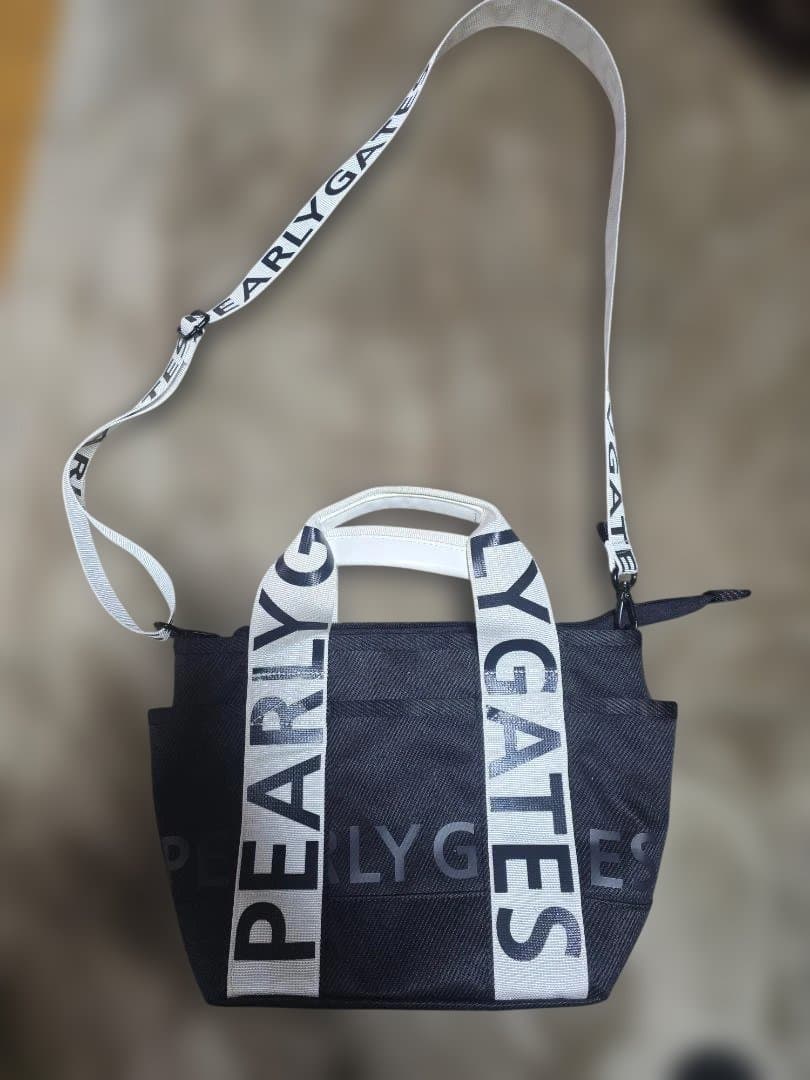 PEARLY GATES ショルダーバッグ 紺