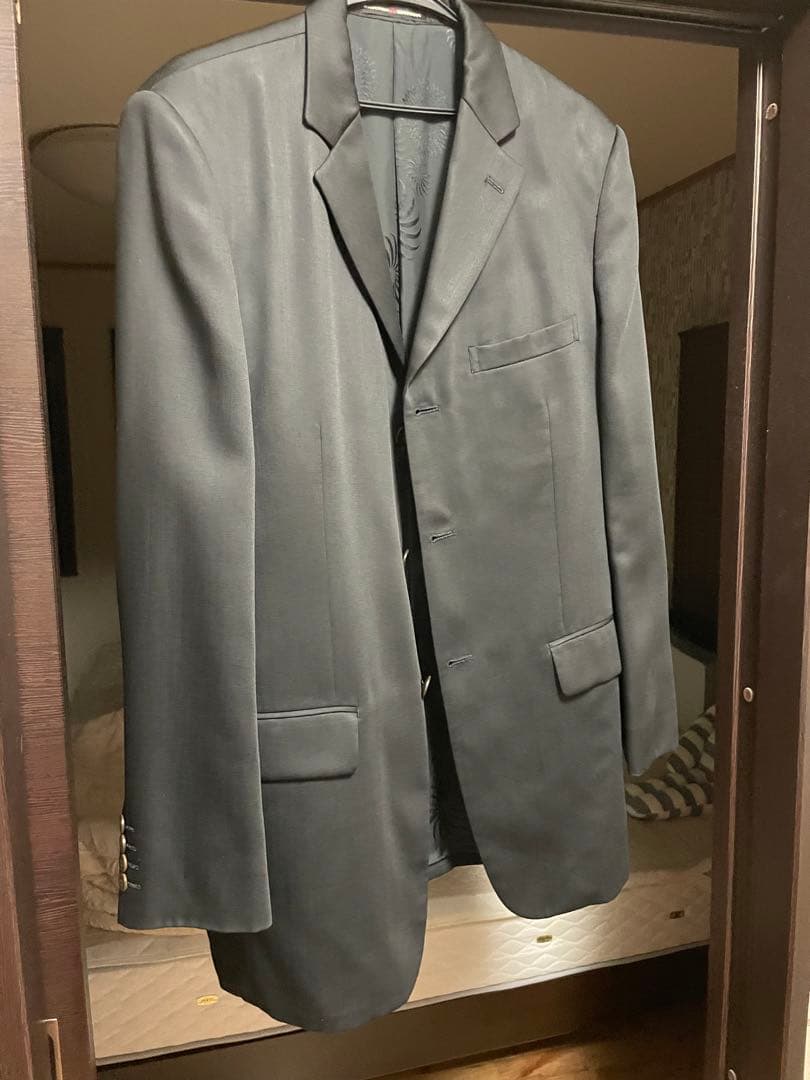 ゴルチェ　オム　オブジェ　メンズスーツ　50M ホスト セットアップ対応】尾州産 IL PRINCIPE タータンチェック ジャケット