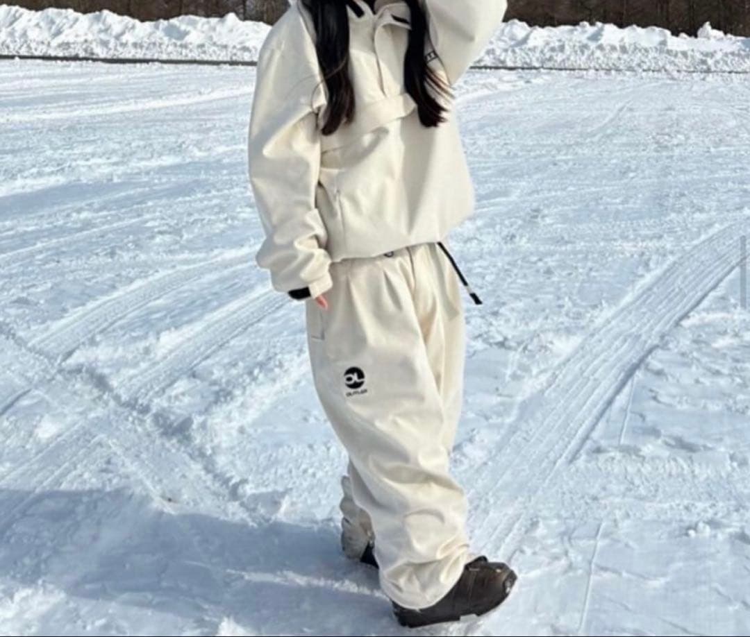 OUTLAX スノボウェア コーデュロイ フルジップ 上下セット - メルカリ