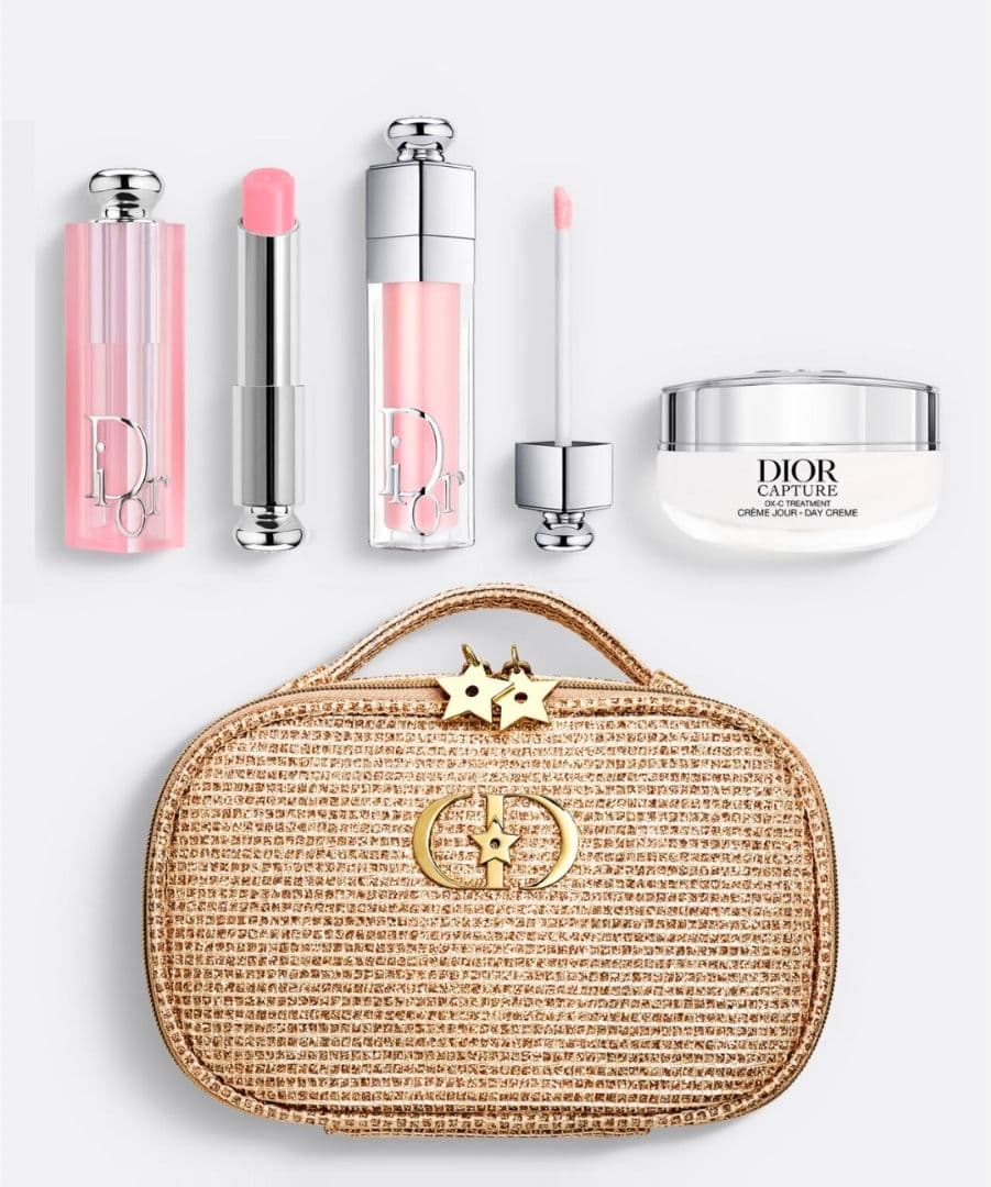 ディオール ホリデー オファー (限定品) リップ ケア　ポーチ付き ディオール / ディオール ホリデー オファーの公式商品情報｜美容