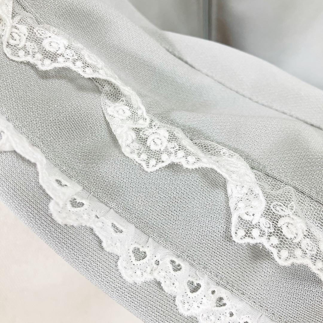 keisuke kanda ケイスケカンダ レース縫いのジャージ 上 グレー - メルカリ