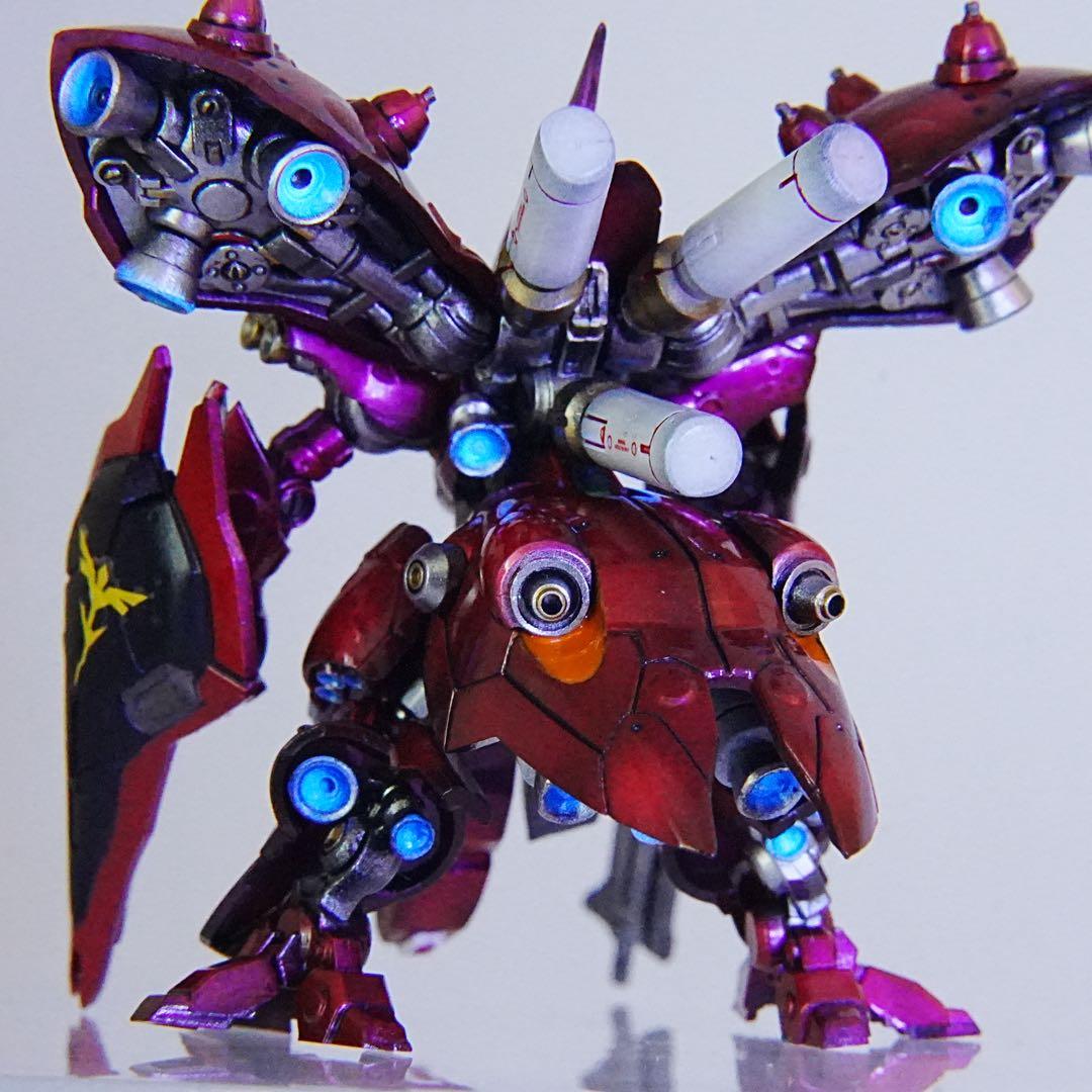 バンダイ ガンダムアーティファクト 第1弾 ナイチンゲール 塗装・改修