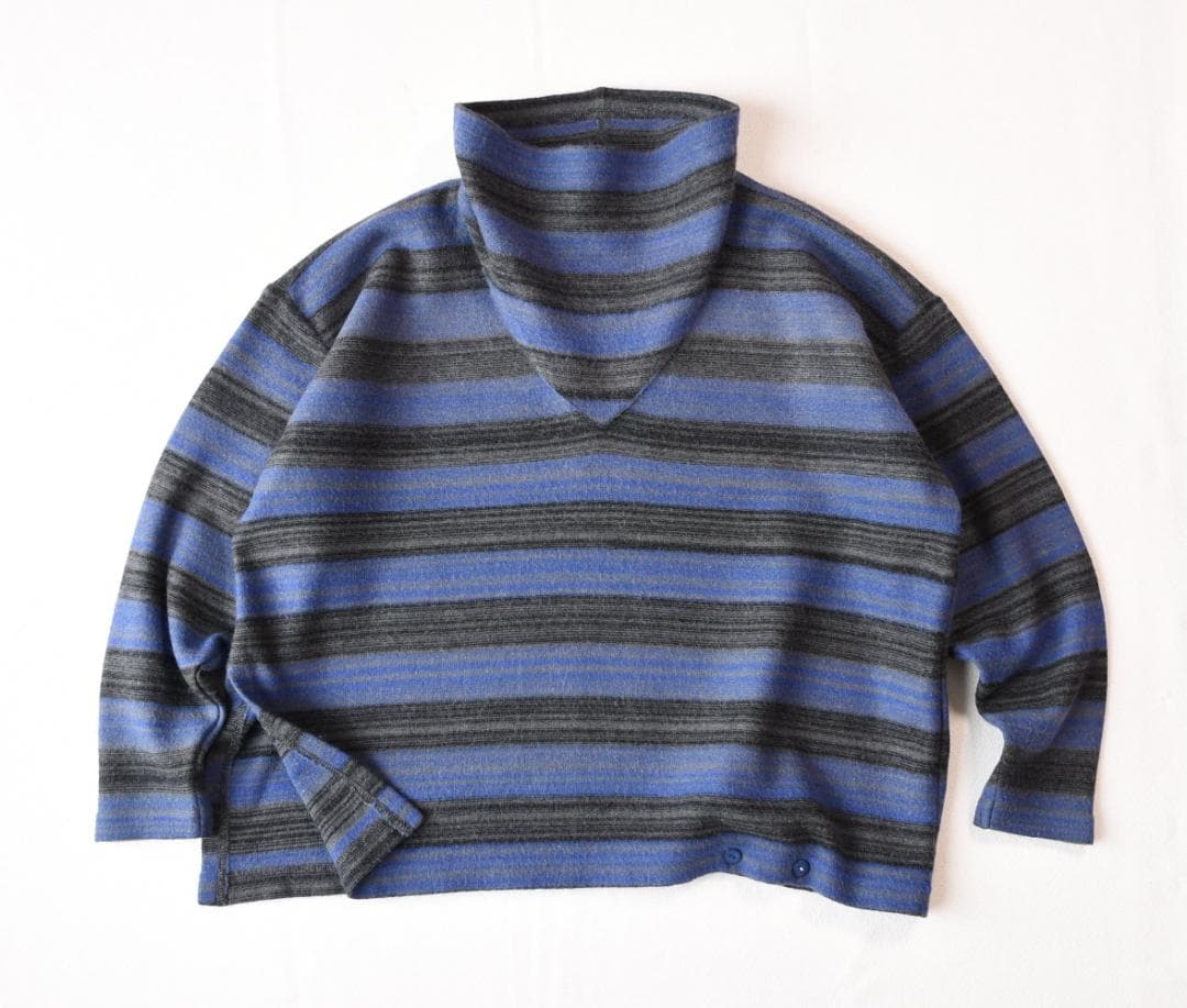 archive　ISSEY MIYAKE 　ハイネック・ウールニットカットソー ISSEY MIYAKE（イッセイミヤケ） メンISSEY MIYAKE MEN ウールポリ