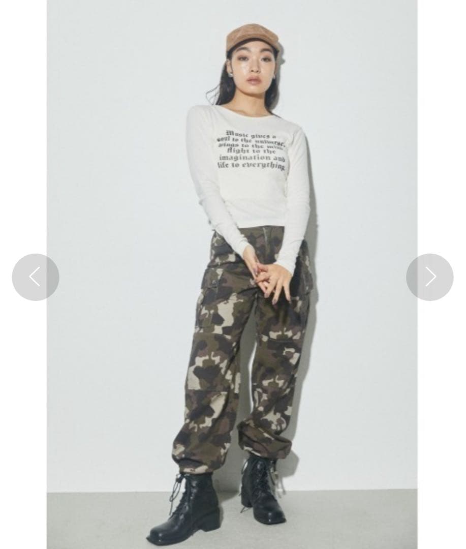 LAGUA GEM CAMOUFLAGE 2WAY PT kha - メルカリ