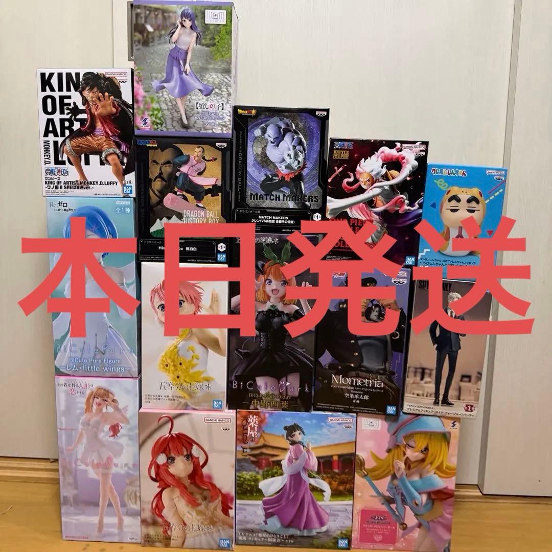 15点セット】アニメフィギュア まとめ売り ワンピース 五等分の花嫁