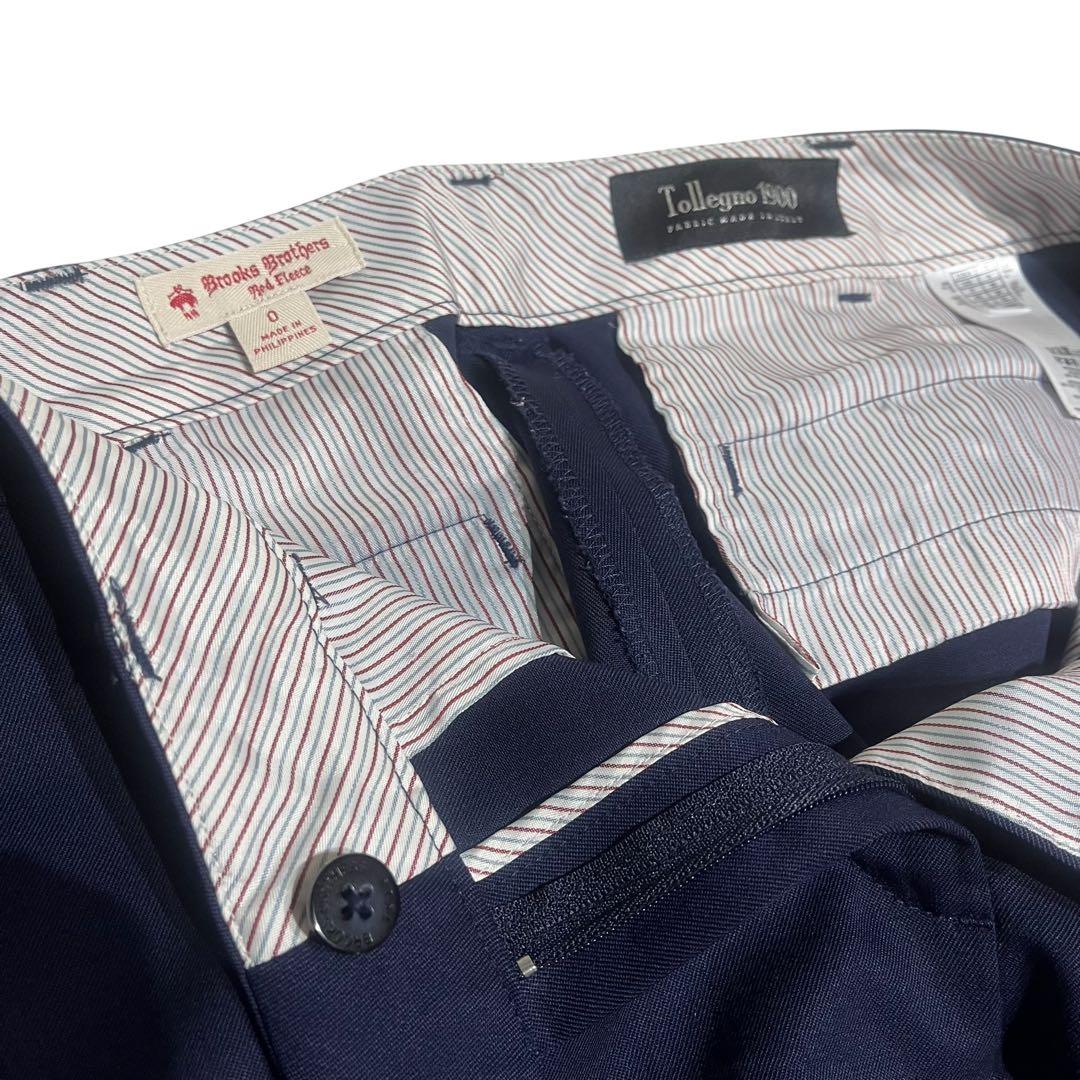 【高級・極美品】ブルックスブラザーズ ネイビースーツ イタリア生地