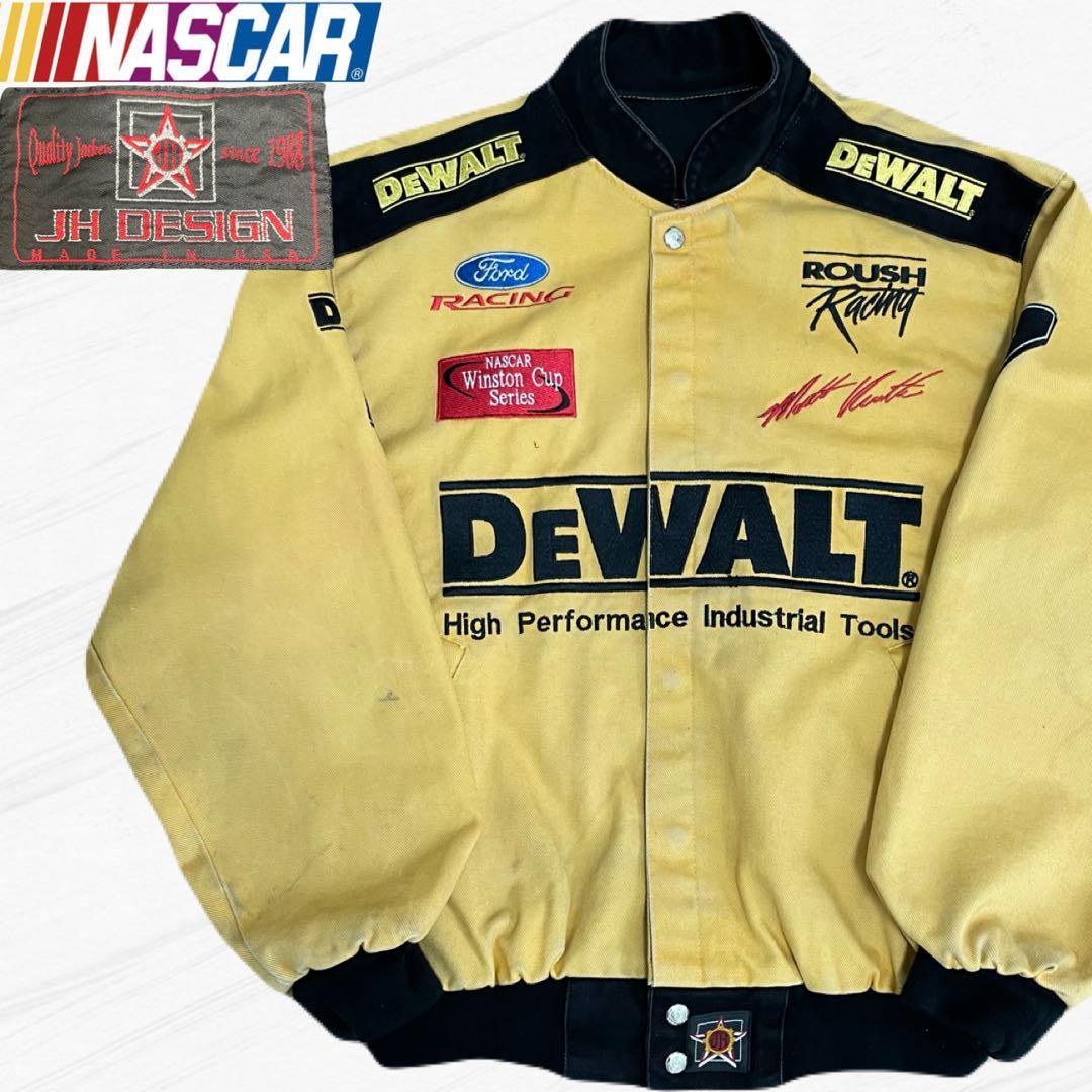 希少 dewalt レーシング ジャケット NASCAR ford roush - メルカリ