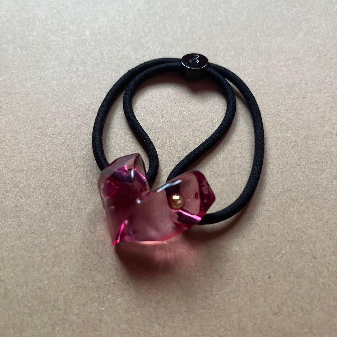 THE HAIR BAR TOKYO ハートジェムポニー　ウィズスタッズ　ピンク PINK | THE HAIR BAR TOKYO