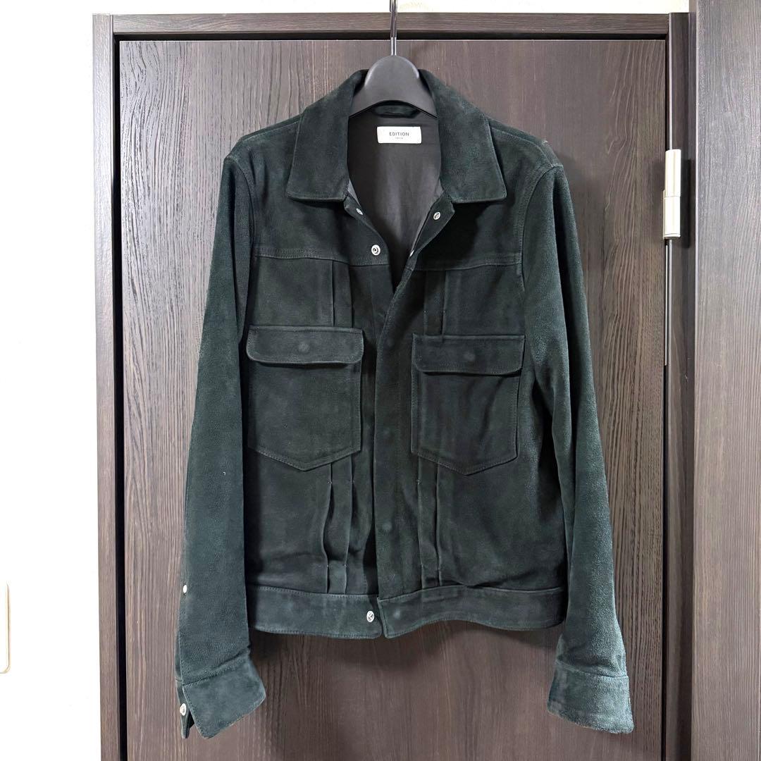 週末セール [Edition] エディション レザージャケット ブラック